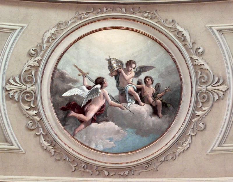Angeli con attributi dei SS.Pietro e Paolo